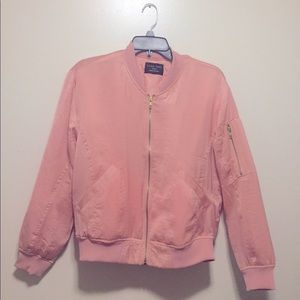 Pink Bomber Jacket